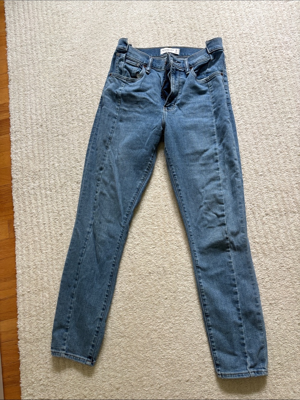 Abercrombie & Fitch Skinny Jeans — Blue Wash